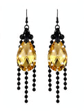 DG Canary Crystal Chandelier ball chain Earrings