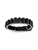 DG woven D ring bracelet sml