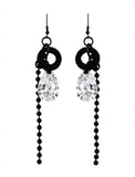 DG crystal ball chain hoop