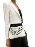 D Courier white