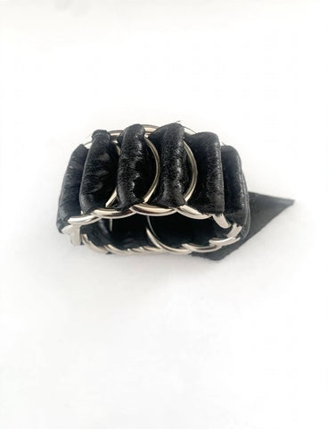 DG woven D ring bracelet med
