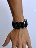 Woven Leather Cuff