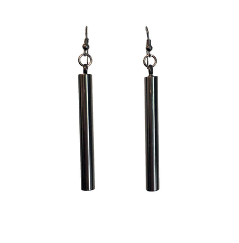 Cylinder Weight Earrings